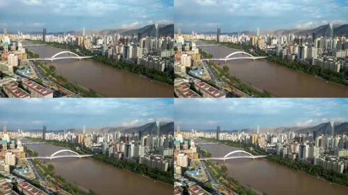 兰州 白塔山 龙源公园 中山桥  西关清