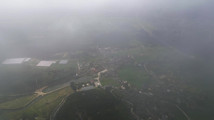 福建平潭云海风车风光宣传片空镜