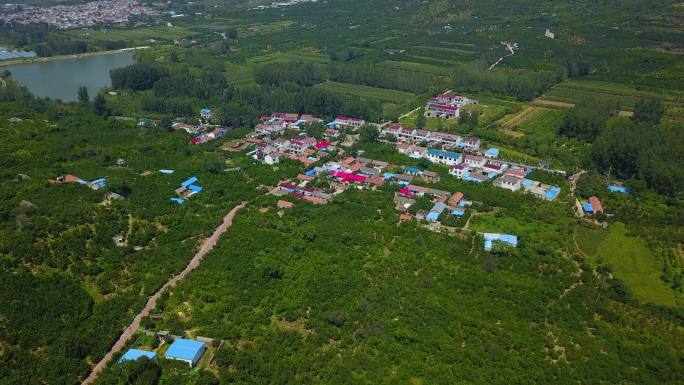 山村航拍 龙脊山 大五柳 淮北 石榴园