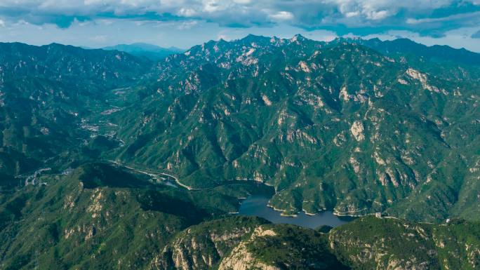 山川白云 青山绿水 怀柔青龙峡