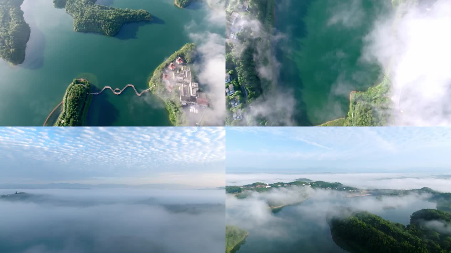 绵阳仙海湖风景区云海