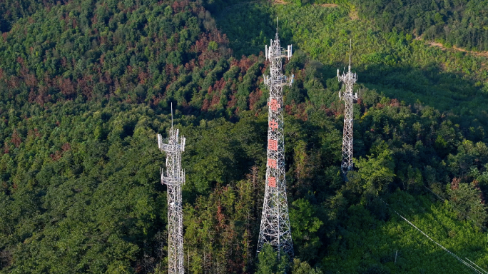 农村5G信号塔通讯中国联通设施信号基站