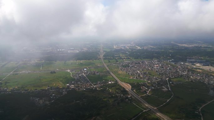 福建平潭云海风车风光宣传片空镜