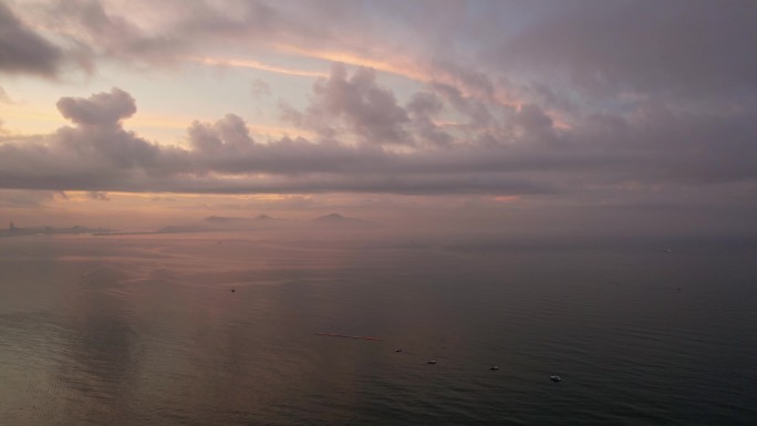 台风来临前夕汕尾保利金町湾