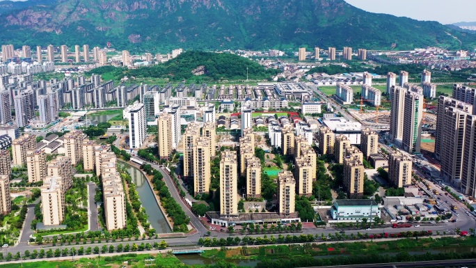 浙江台州，黄岩城建，一排排的小区