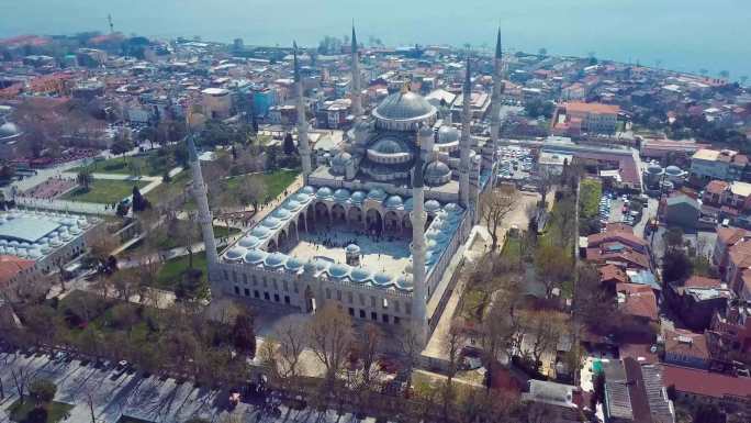 土耳其伊斯坦布尔圣索菲亚教堂4K
