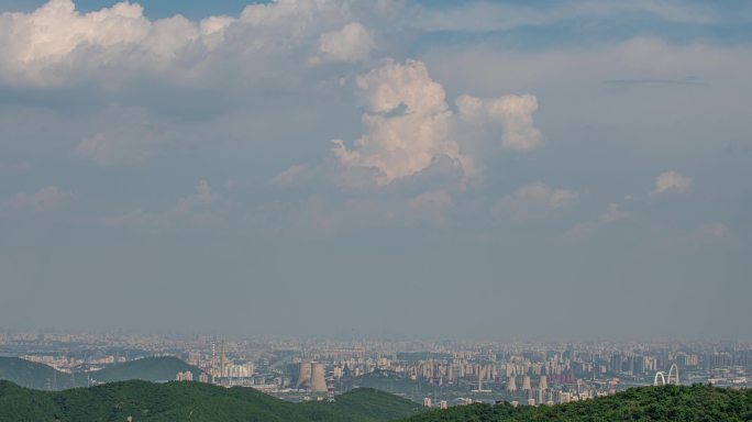 积雨云的变化