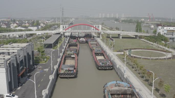 4K-Log-上海大治河西枢纽二线船闸