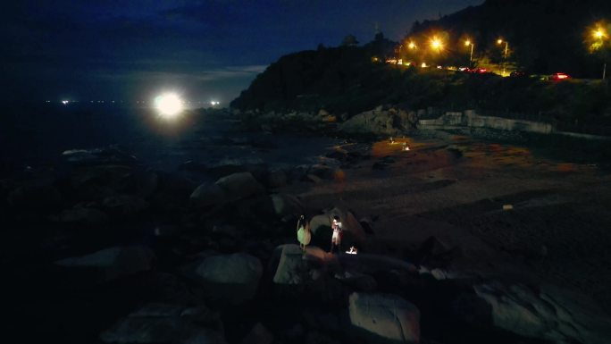 治愈系-南澳海边夜景