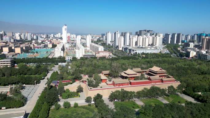 武威 雷台景区 美术馆 汉唐天马城