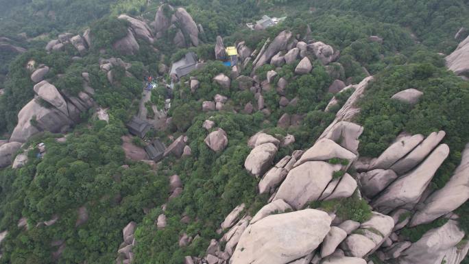 福建福鼎太姥山航拍