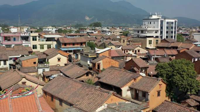 漳州市芗城区天宝镇大寨村闽南古厝航拍