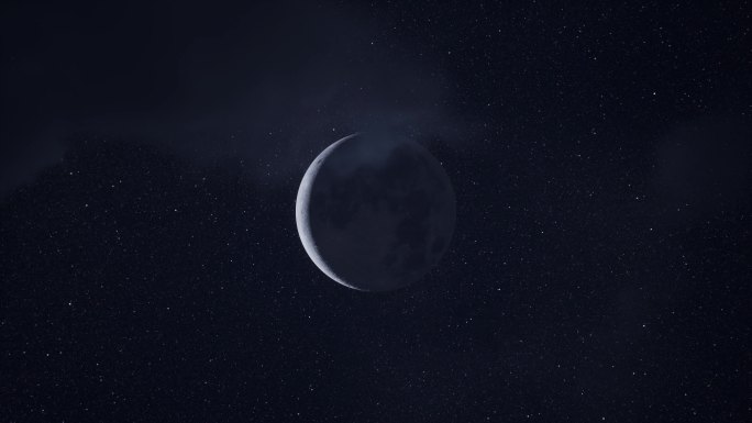 4K中秋夜月亮