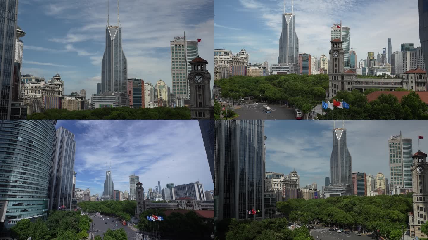 上海世贸广场，明天广场，南京路，人民广场