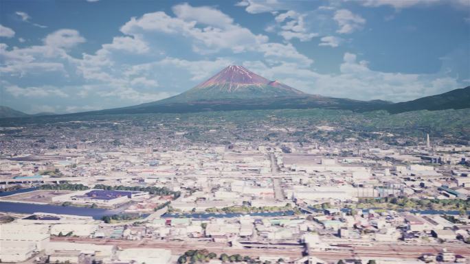 富士山 富士山市风光