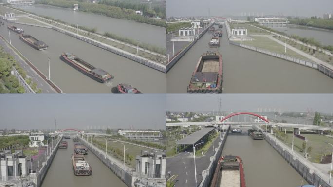 4K-Log-上海大治河西枢纽二线船闸