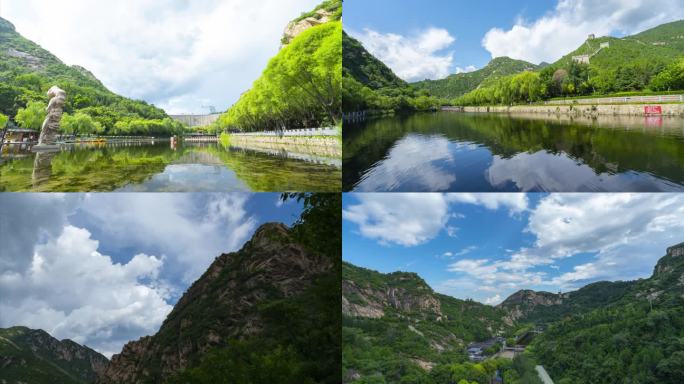 4k北京怀柔青龙峡景区延时