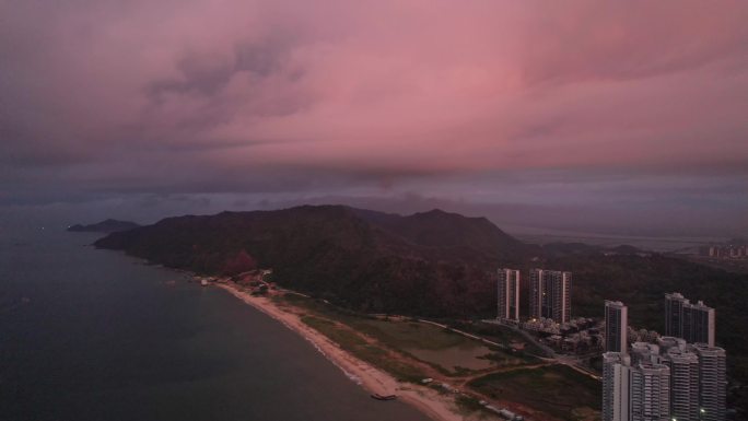 台风来临前夕