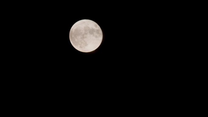 4K蓝月亮红月亮金色月亮云遮月