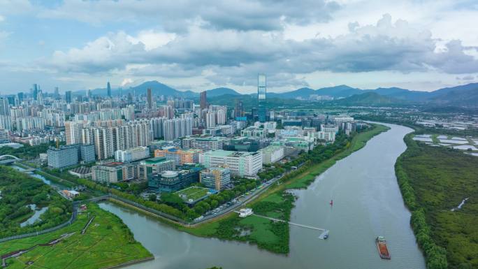 深圳河套区大景延时