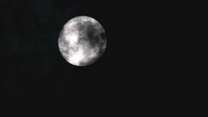月亮乌云遮月