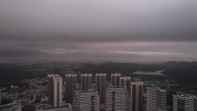 台风来临前夕汕尾保利金町湾