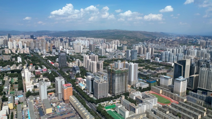 西宁 中心广场 体育馆 昆仑桥  法幢寺