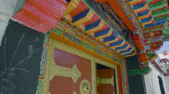 文化遗产 飞檐脊兽 藏传佛教建筑花纹