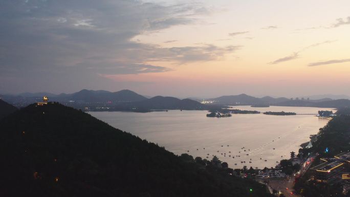 徐州云龙湖景区夜景