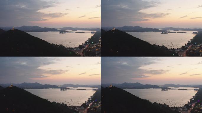徐州云龙湖景区夜景