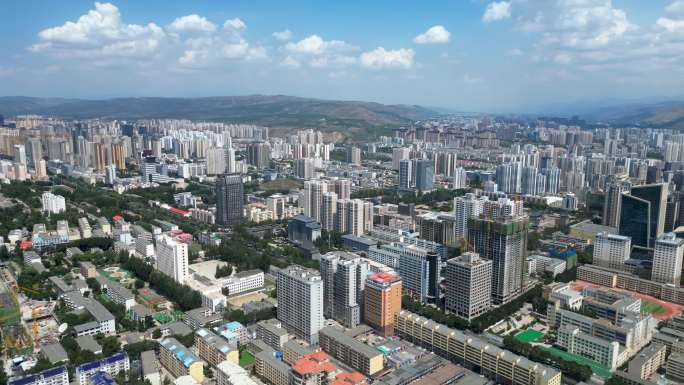 西宁 中心广场 体育馆 昆仑桥  法幢寺