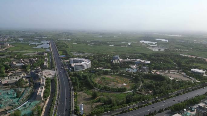 张掖 城市湿地博物馆 边塞竞技体育中心