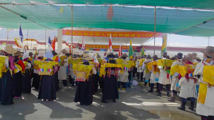 草原五色经幡 祭祀 祭奠 祀山节目集合