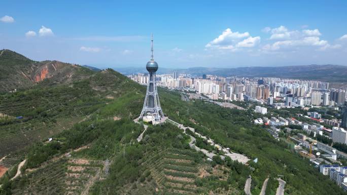 西宁 中心广场 体育馆 昆仑桥  法幢寺