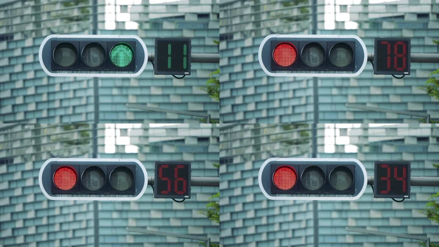 城市红绿灯秒数倒计时