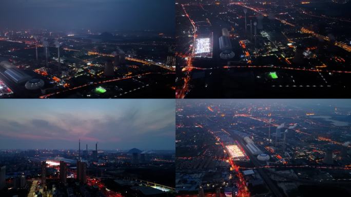 济南城市夜景电力