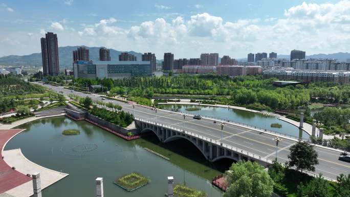 五莲县 蓝天白云 空气质量 城市建设