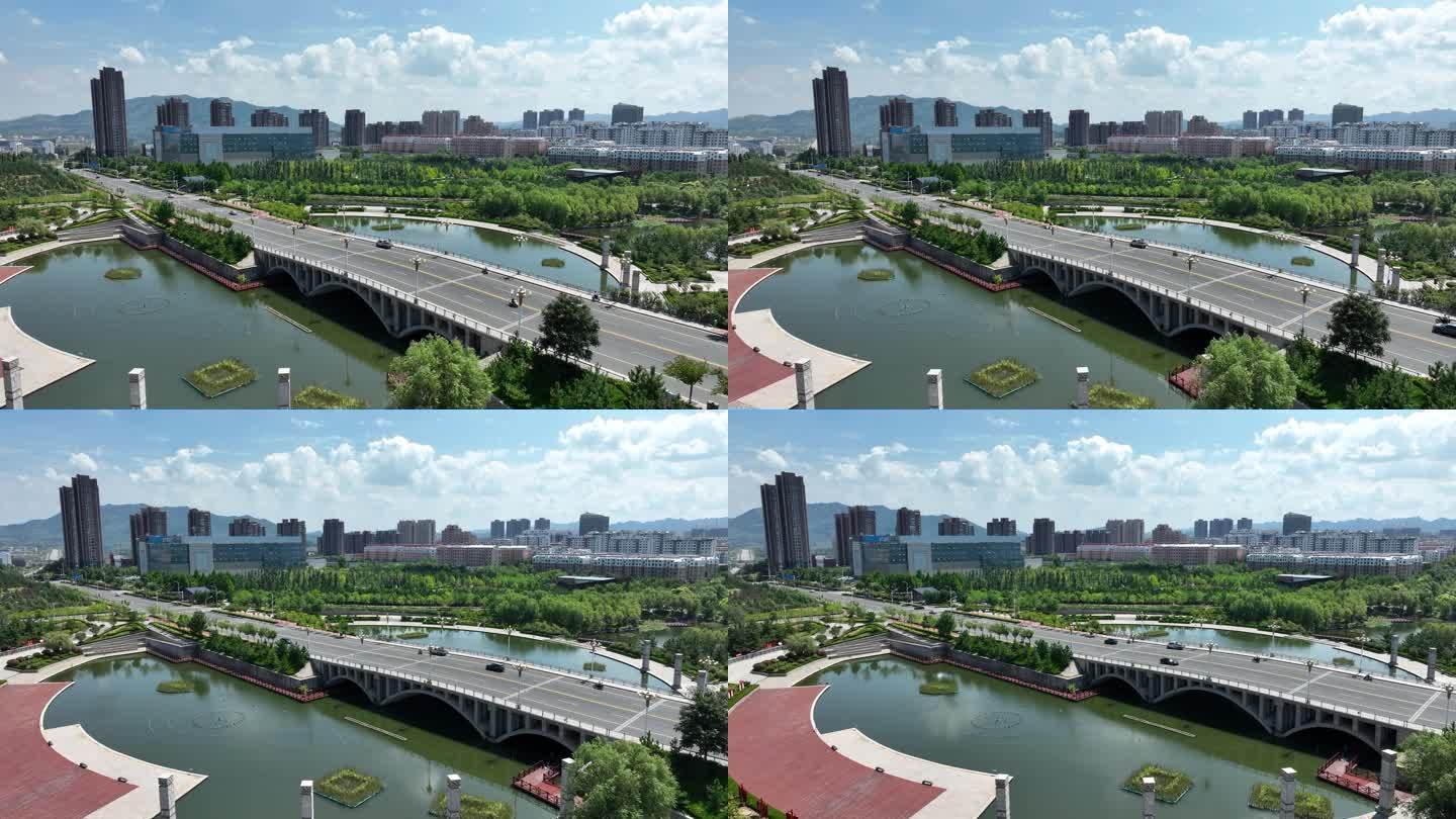 五莲县 蓝天白云 空气质量 城市建设