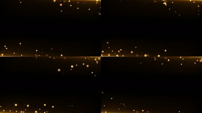 4K粒子光斑光点闪烁上升气氛叠加元素