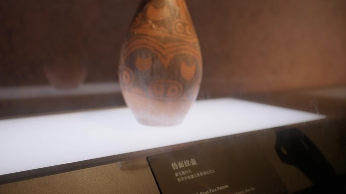 4K正版-陕西历史博物馆兽面纹壶