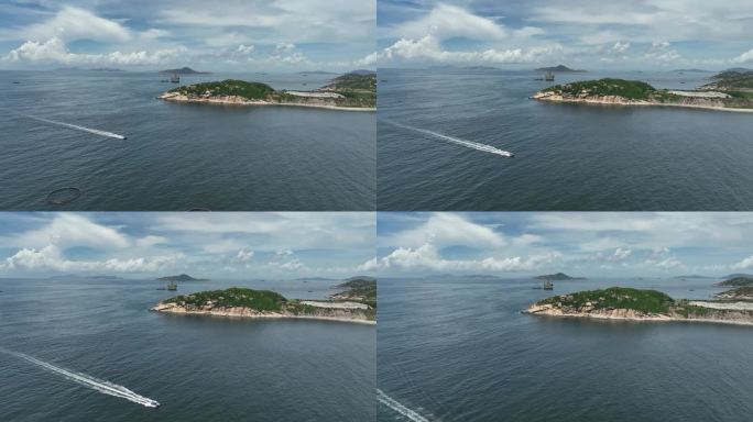 海洋石油 钻井平台 大国重器 日出 云海