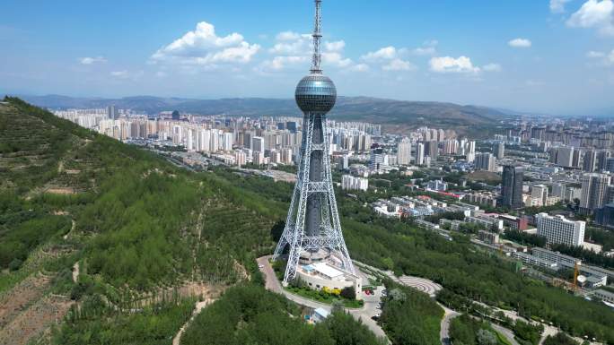 西宁 中心广场 体育馆 昆仑桥  法幢寺