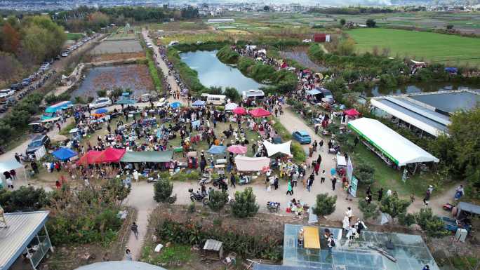 疫情后地摊经济跳蚤市场自由集市