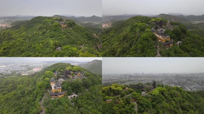 4K苏州灵岩山景区灵岩寺