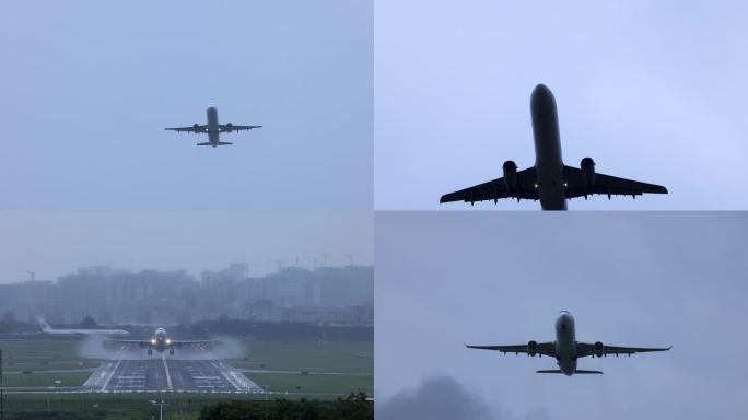 深圳宝安机场起飞的东方航空飞机合集