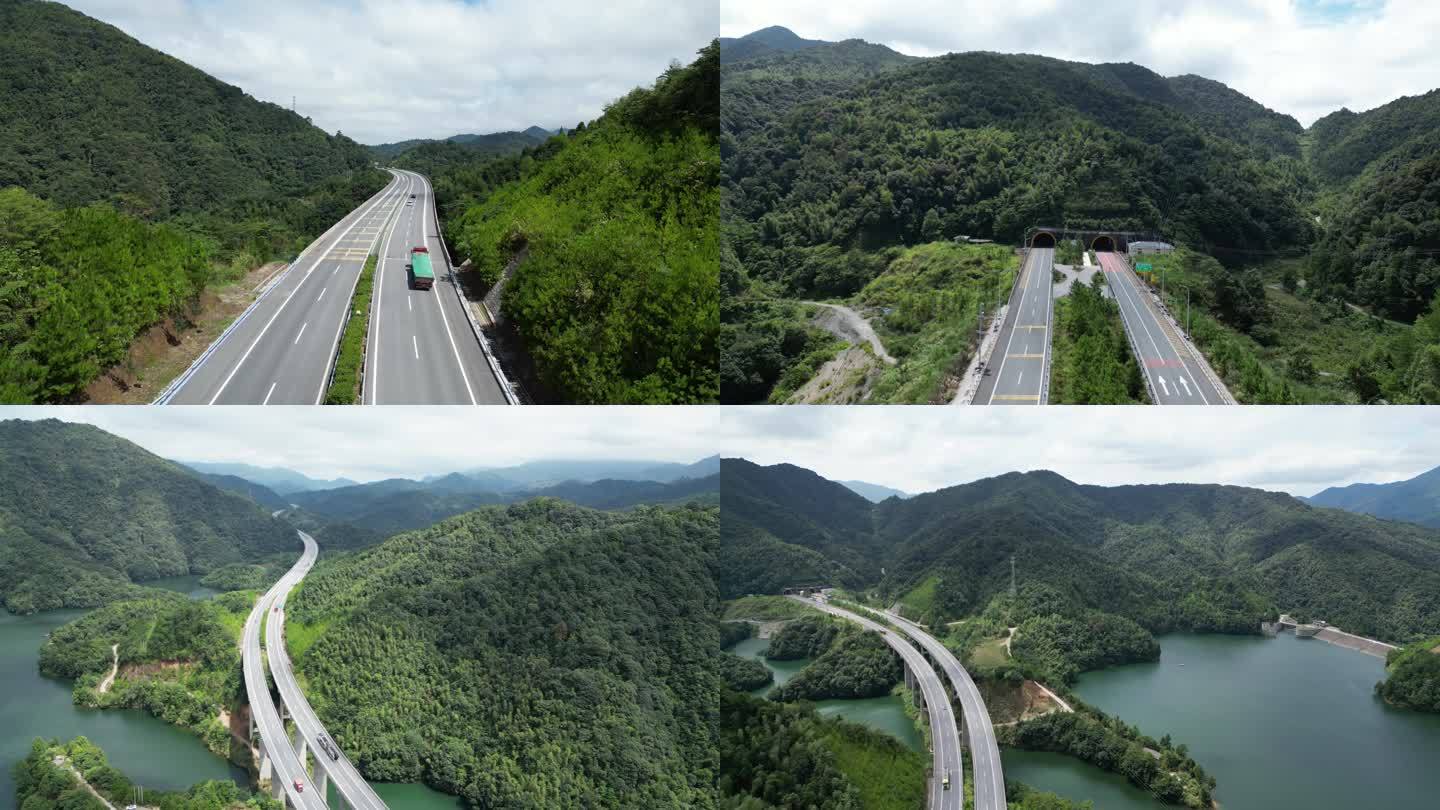 南韶高速神龙高架青塘隧道水库