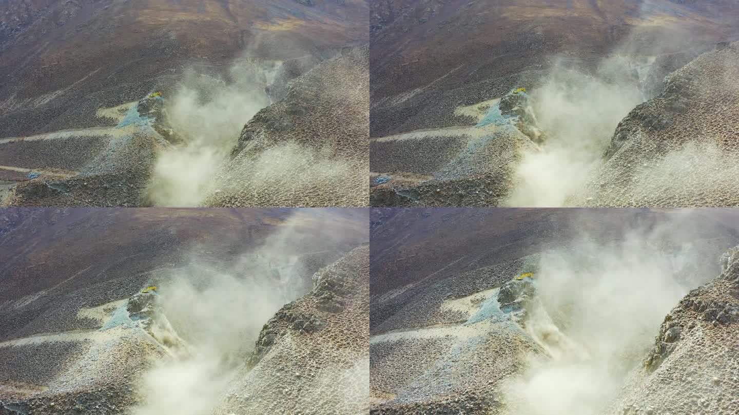 危险碎石 边坡破碎 山区开采 矿山爆破