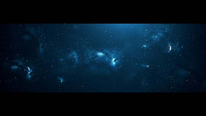 6K 超宽屏 宇宙星空 循环