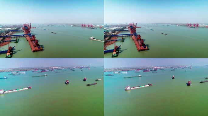 宣传片长三角长江航运货轮经济