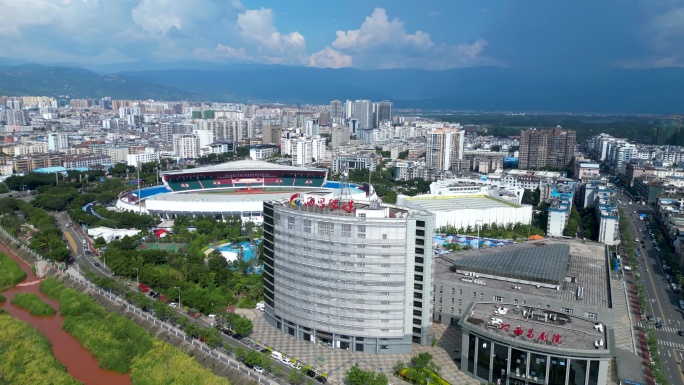 西昌 时代广场 民族体育场 火把广场